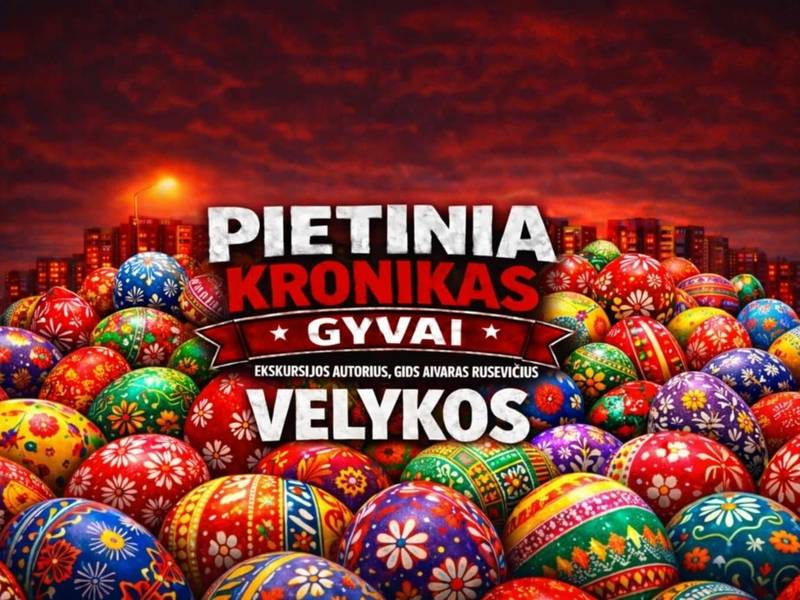 VELYKOS! EKSKURSIJA AUTOBUSU „PIETINIA KRONIKAS GYVAI“