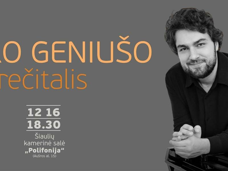 Luko Geniušo rečitalis