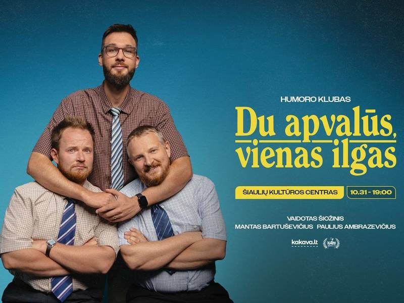  „Humoro klubo“ programa „Du apvalūs, vienas ilgas“ 