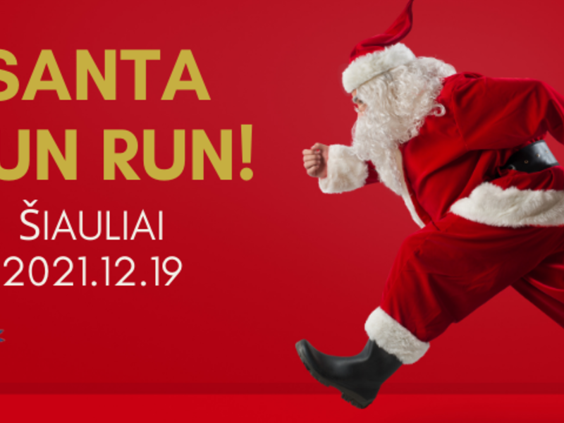 SANTA FUN RUN šIAULIAI 2021