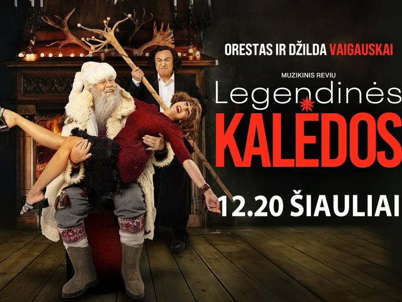 LEGENDINĖS KALĖDOS su legendiniais Orestu ir Džilda Vaigauskais | N16