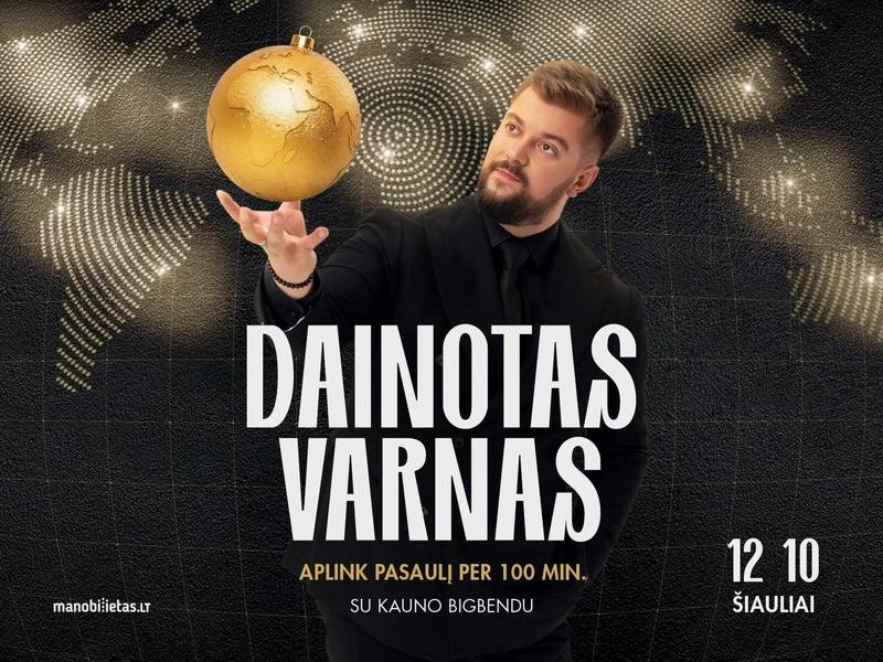 DAINOTAS VARNAS ir Kauno bigbendas „Aplink pasaulį per 100 minučių“