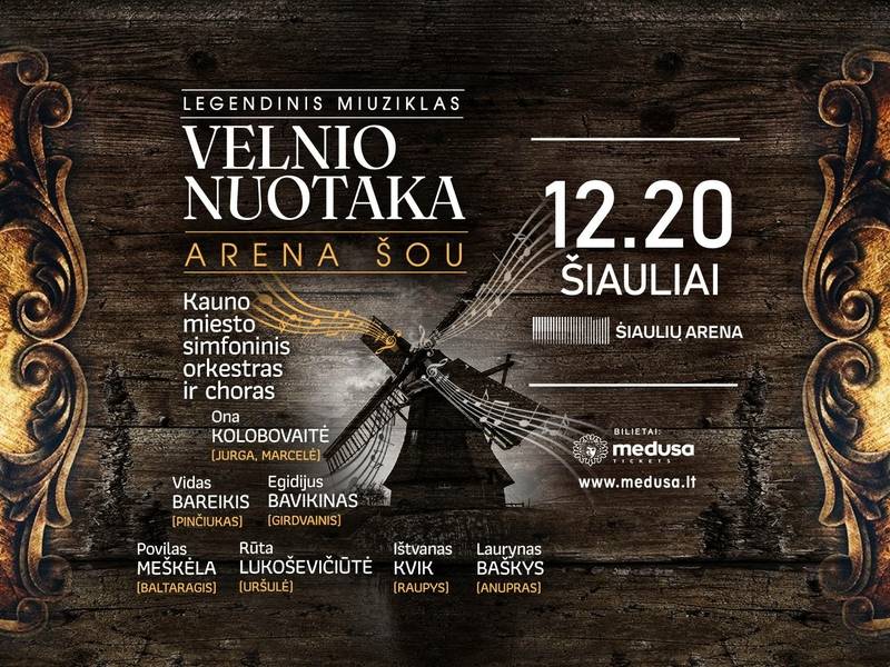 Legendinis miuziklas VELNIO NUOTAKA | ARENA ŠOU