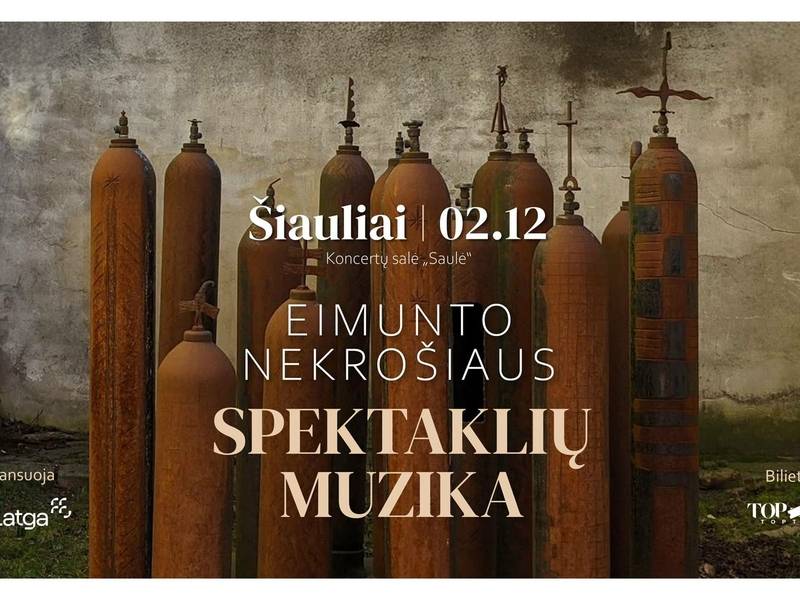 EIMUNTO NEKROŠIAUS spektaklių muzika