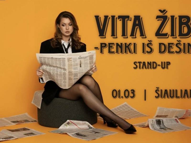  Vitos Žibos „stand up“ pasirodymas „5 iš 10“ 