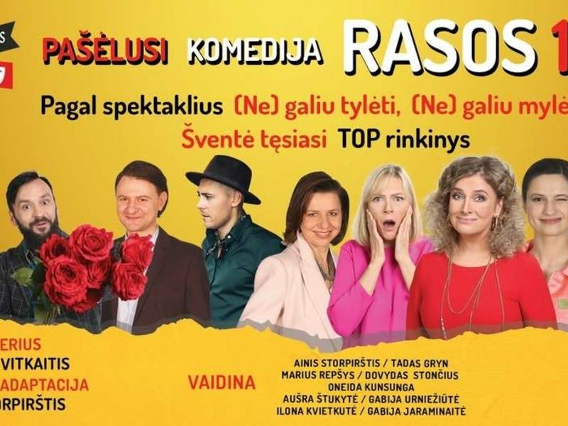 Pašėlusi komedija. RASOS 1+2 | N16