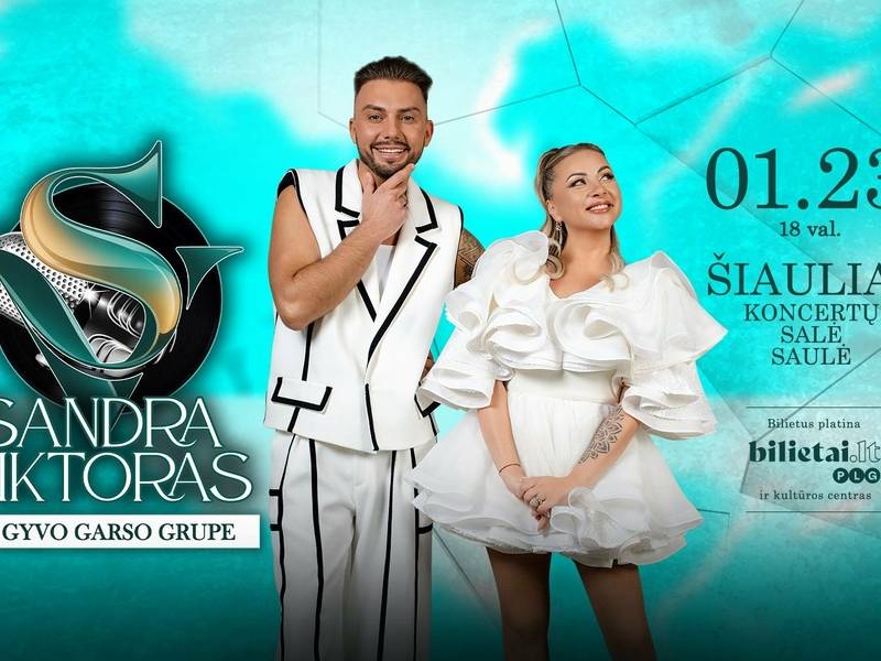 Sandra ir Viktoras su gyvo garso grupe