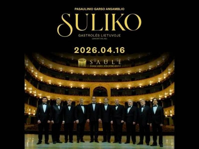 Pasaulinio garso ansamblio „SULIKO“ (Sakartvelas) koncertas