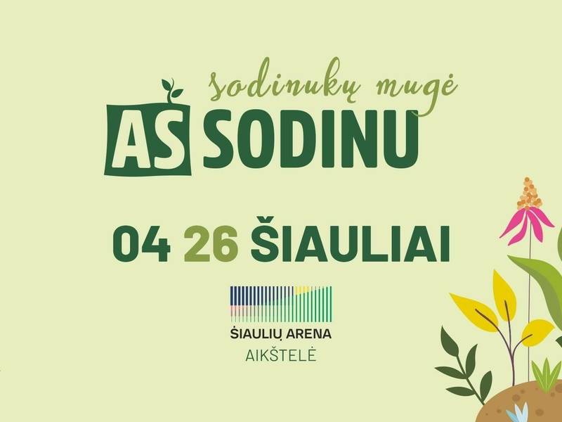 Sodinukų mugė „Aš sodinu“