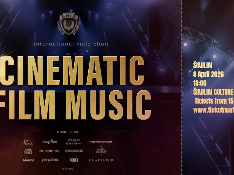  Koncertas „Cinematic film music“ 
