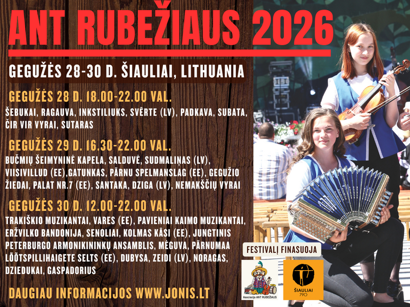 Festivalis Ant rubežiaus 2026 TREČIA DIENA (05.30)