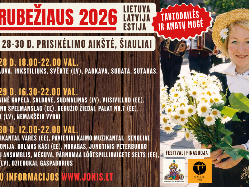 Festivalis Ant rubežiaus 2026 ANTRA DIENA (05.29)