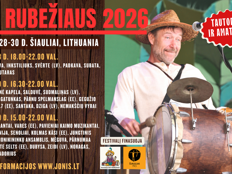 Festivalis Ant rubežiaus 2026 PIRMA DIENA (05.28)