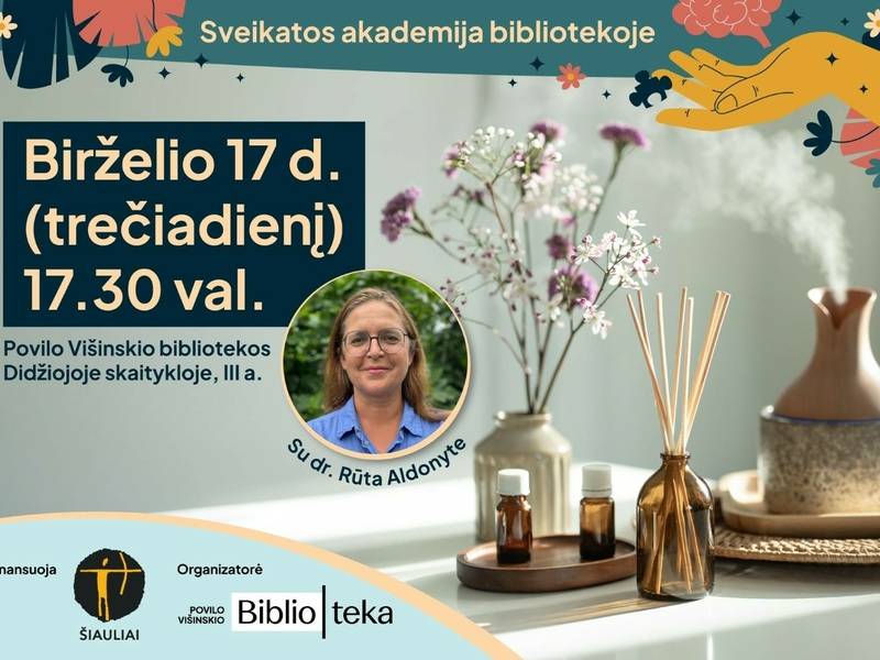 Dr. Rūtos Aldonytės ,,Aromaterapija emocinei sveikatai“