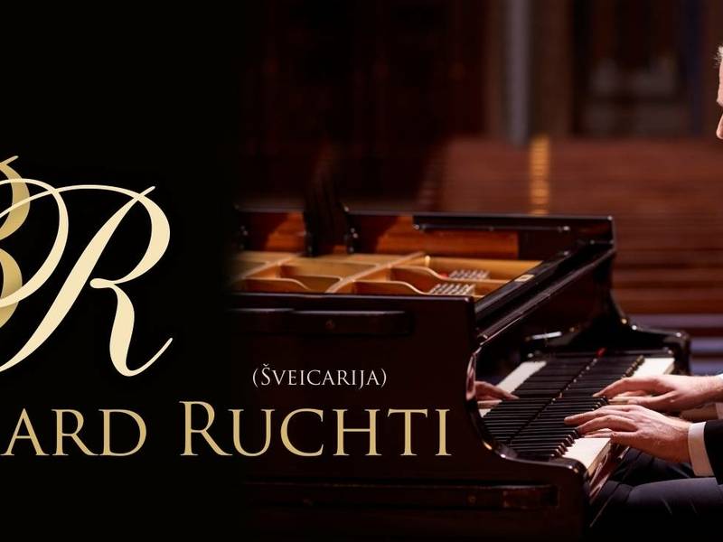 Pianistas BERNHARD RUCHTI (Šveicarija) ir „Camerata Solaris“ Šiaulių miesto simfoninis orkestras