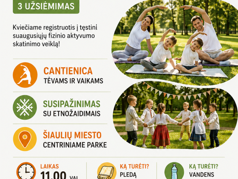 Tęstiniai užsiėmimai „Laimingi tėvai – laimingi vaikai“