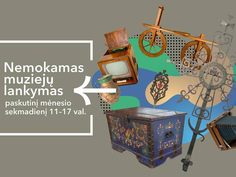 Paskutinį sausio mėnesio sekmadienį – nemokamas muziejų lankymas