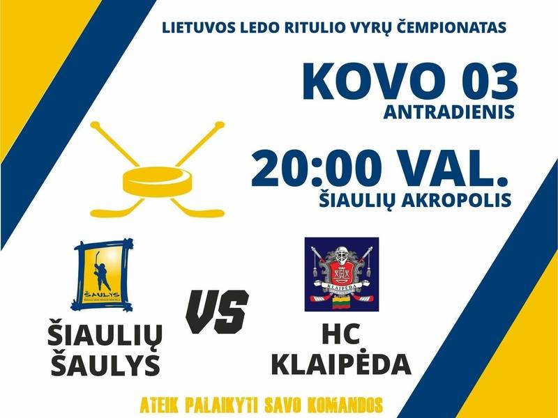 Lietuvos ledo ritulio vyrų čempionato rungtynės