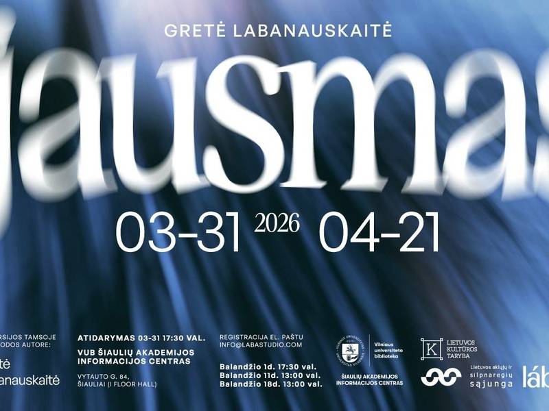 Patirtinė paroda „Jausmas"