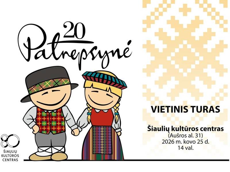  Lietuvos moksleivių folklorinių šokių varžytuvių „Patrepsynė“ vietinis turas 