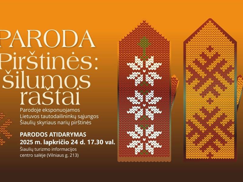 PIRŠTINĖS: ŠILUMOS RAŠTAI