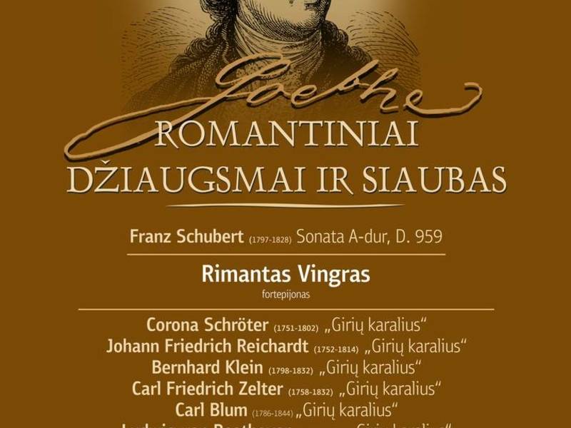 KONCERTAS „ROMANTINIAI DŽIAUGSMAI IR SIAUBAS”