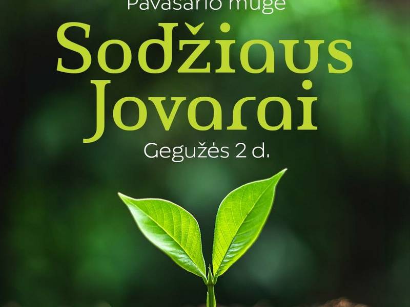 Pavasario mugė SODŽIAUS JOVARAI