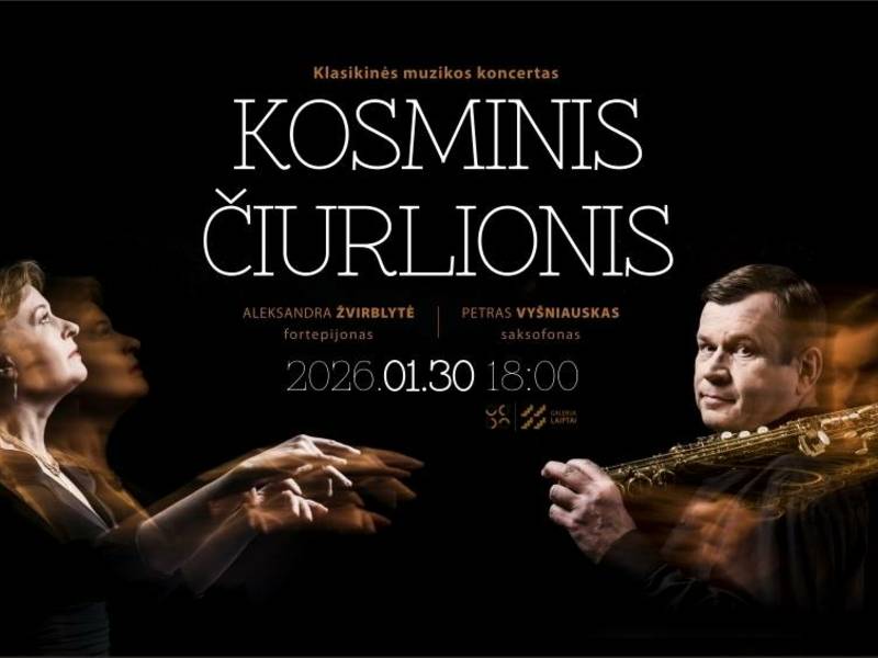 Klasikinės muzikos koncertas „Kosminis Čiurlionis“ 