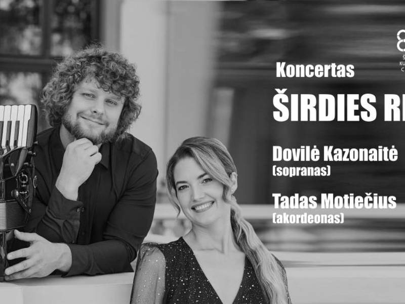  Tado Motiečiaus ir Dovilės Kazonaitės koncertas „Širdies ritmu“ 