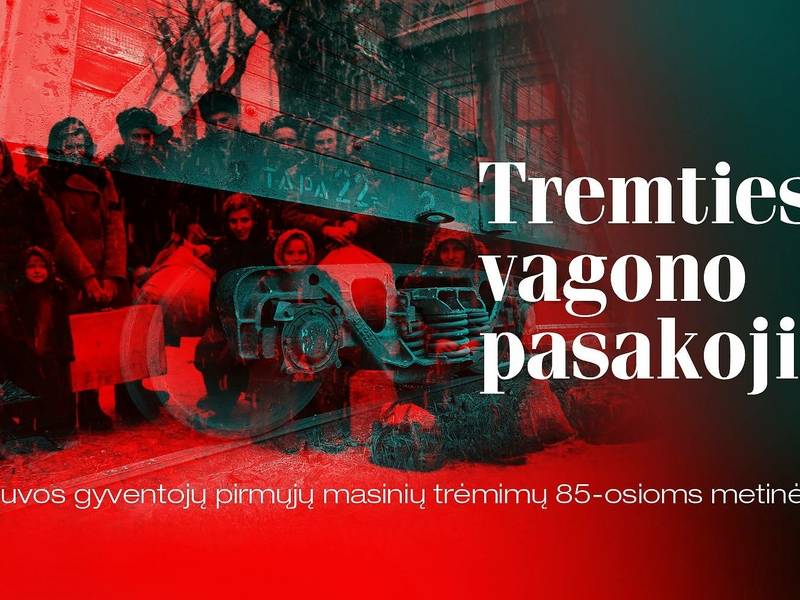 Parodos „Tremties vagono pasakojimai“ atidarymas