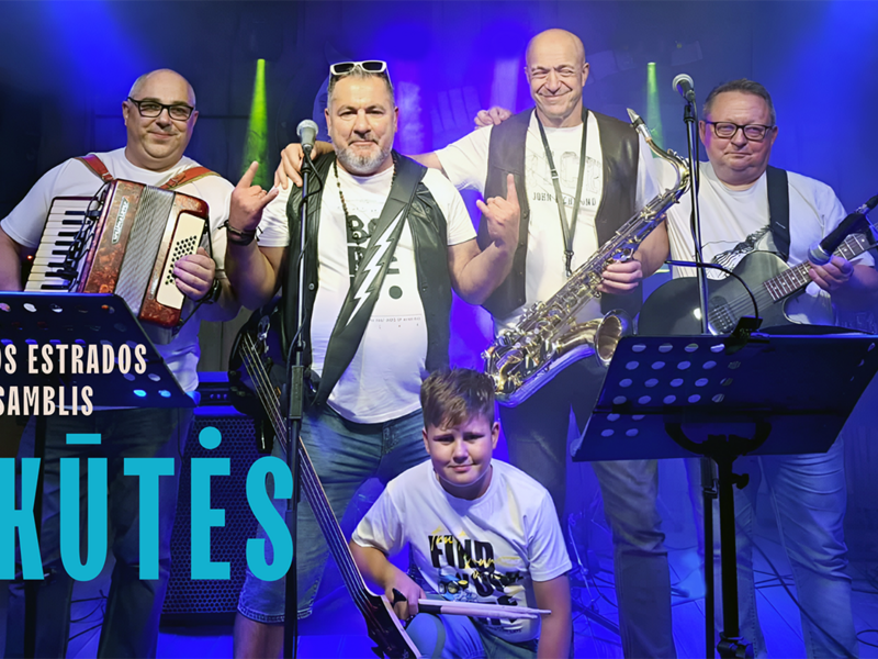 Groja ansamblis UŽKŪTĖS. Smuklė Juonė Pastuogė 