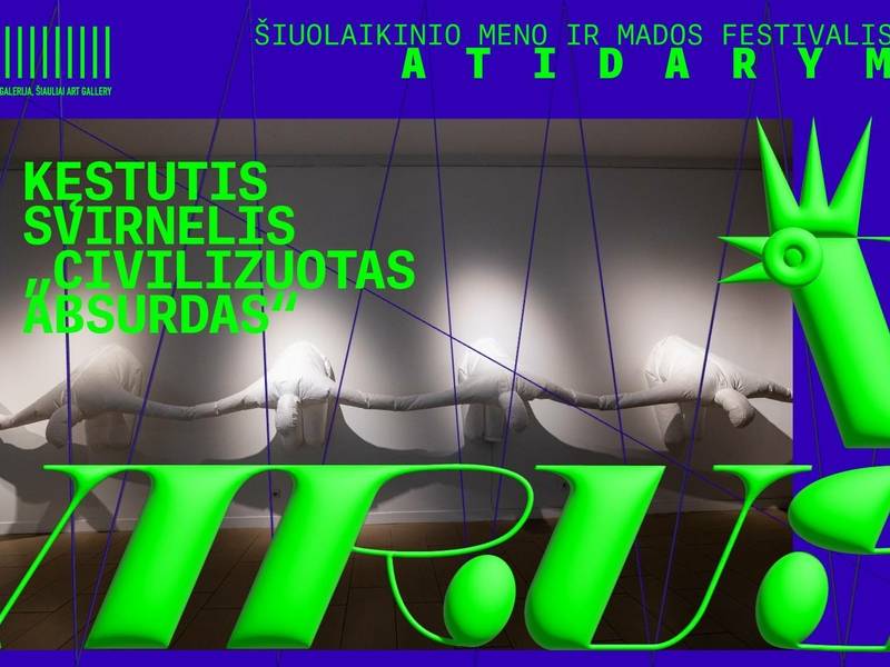 Kęstutis Svirnelis’ exhibition of kinetic sculptures “Civilized Absurdity”
