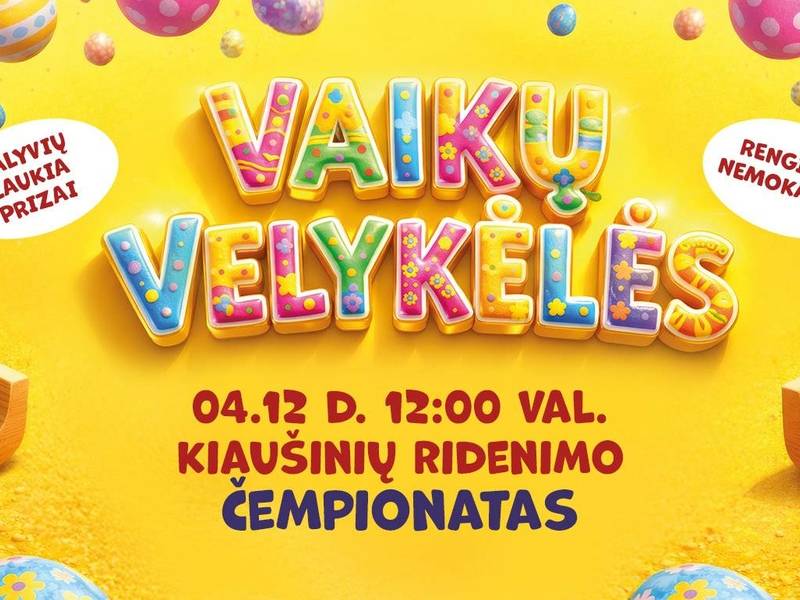 KIAUŠINIŲ RIDENIMO ČEMPIONATAS