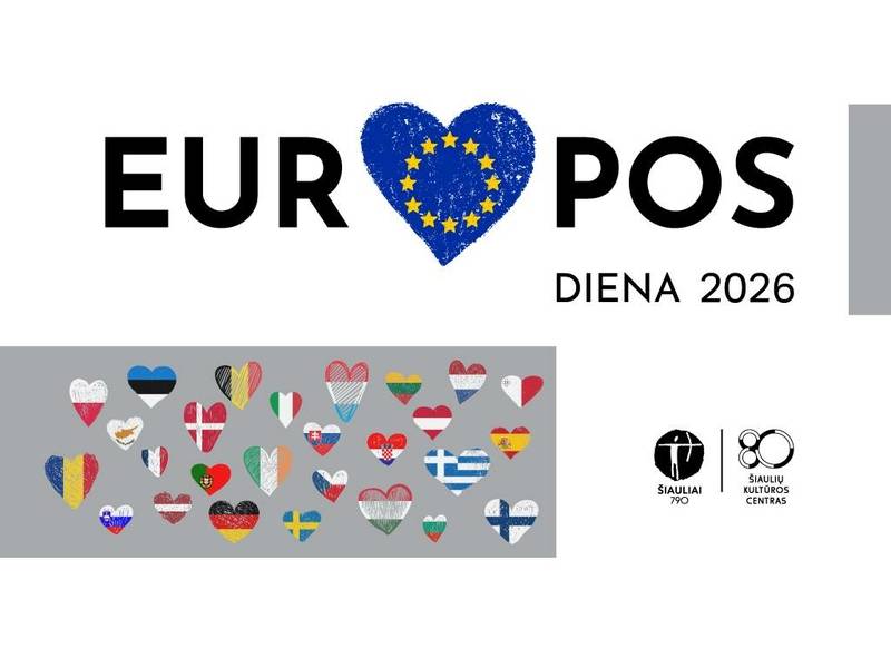  Lietuvos įstojimo į Europos sąjungą dienos ir Europos dienos renginių programa 