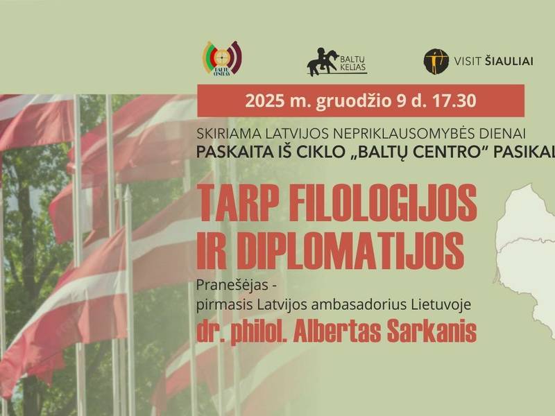TARP FILOLOGIJOS IR DIPLOMATIJOS
