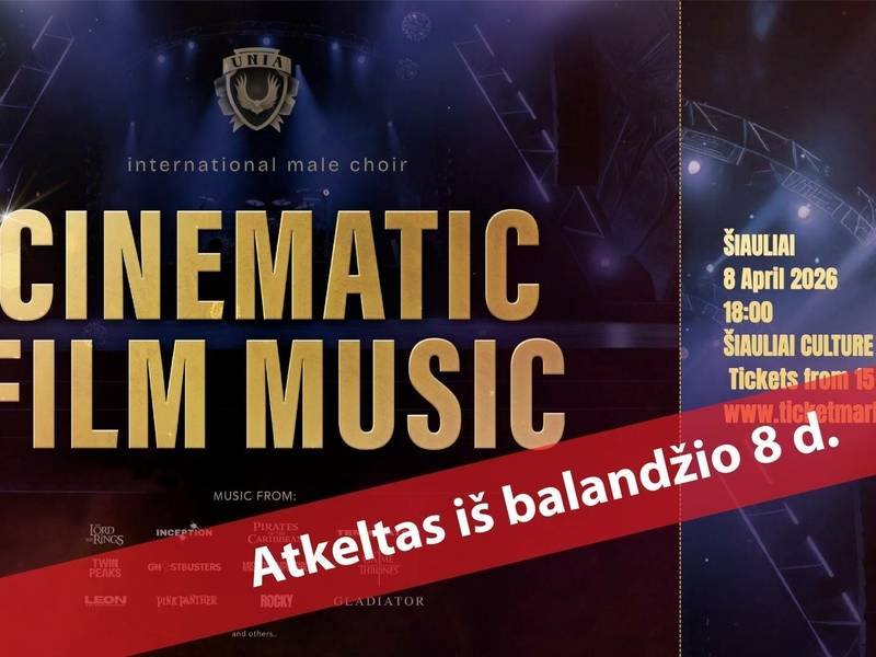  Koncertas „Cinematic film music“ 