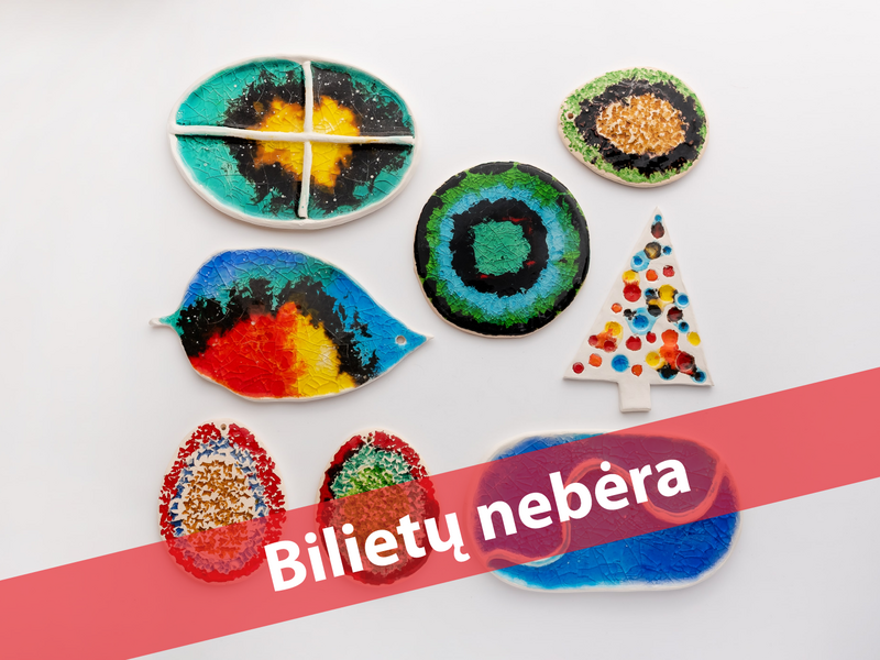  Edukacinis užsiėmimas „Molio ir stiklo bičiulystė“ 