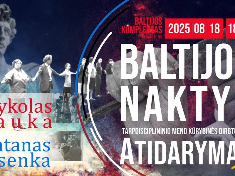 Tarpdisciplininio meno kūrybinės dirbtuvės BALTIJOS NAKTYS