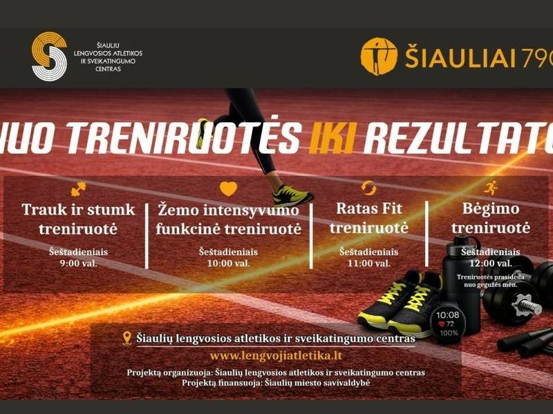 NUO TRENIRUOTĖS IKI REZULTATO