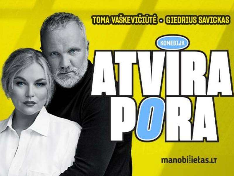 Komedija „ATVIRA PORA“ (Dario Fo, Franca Rame, Jacopo Fo)