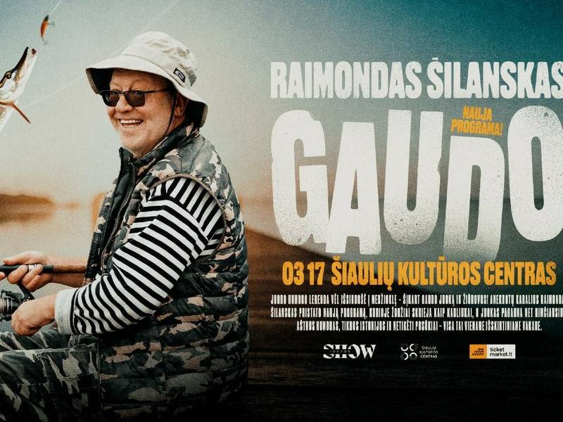  Raimondo Šilansko nauja programa „Gaudo“ 