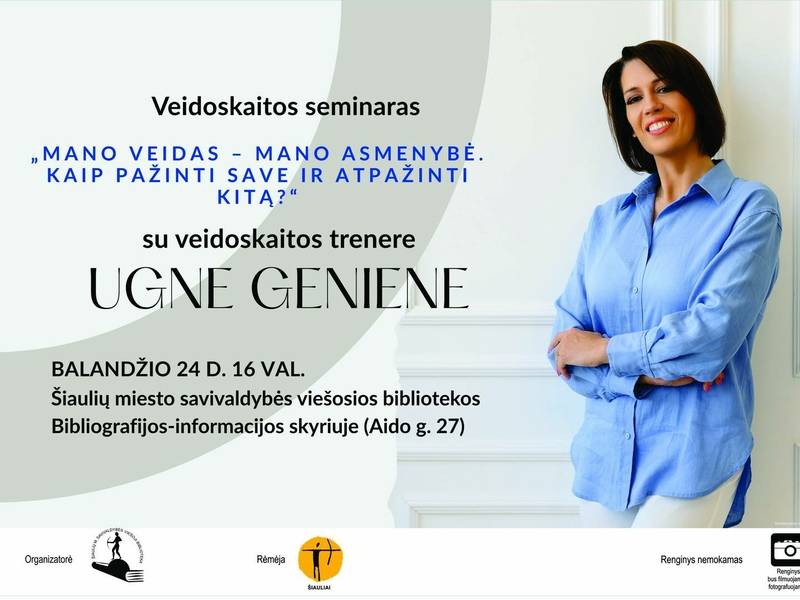 VEIDOSKAITOS SEMINARAS SU UGNE GENIENE