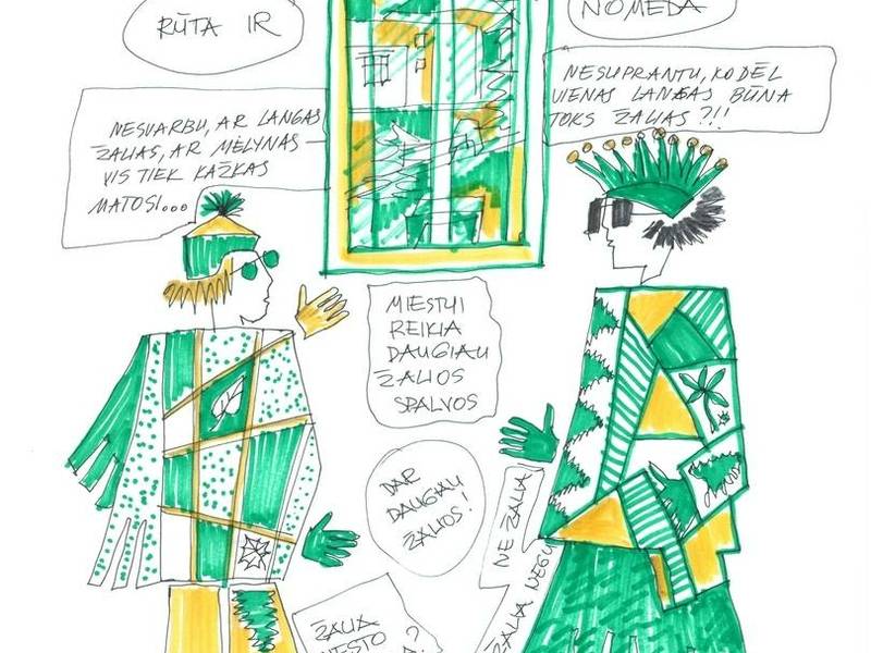 EKSKURSIJA „MADINGI ŠIAULIŲ BULVARO POKALBIAI: RŪTA IR NOMEDA VAIKŠTO PO ŠIAULIUS“