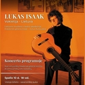 KLASIKINĖS GITAROS KONCERTAS GINKŪNUOSE