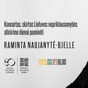  Ramintos Naujanytės-Bjelle koncertas 