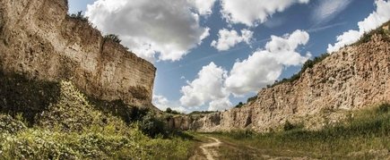 Lame carrière de calcaire