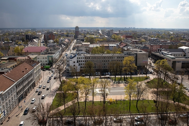 ŠIAULIAI FROM ABOVE