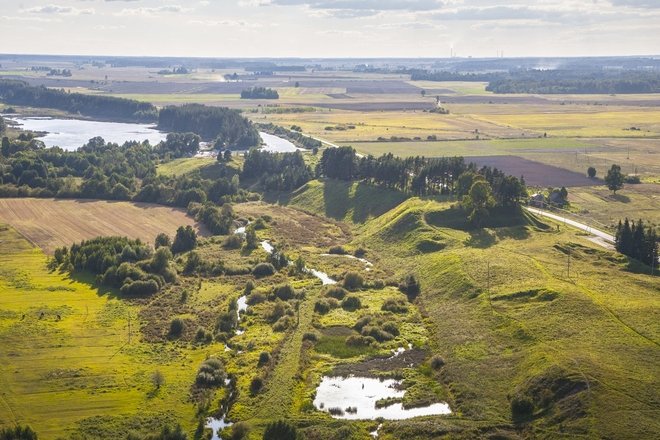 ŽAGARES OSS UN ŽAGARES II PILSKALNS (ŽVELGAIČIA KALNS)