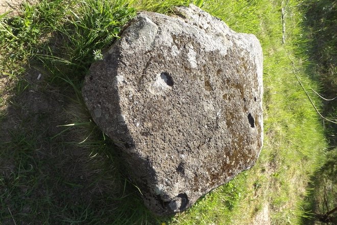 STONE WITH “THE FOOTPRINT OF GOD”