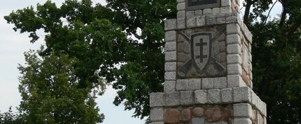 A MONUMENT FOR THE VOLUNTEERS  WHO DIED FOR LITHUANIAN FREEDOM